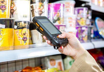 銷邦無線PDA助力超市盤點，超市盤點機盤點方法