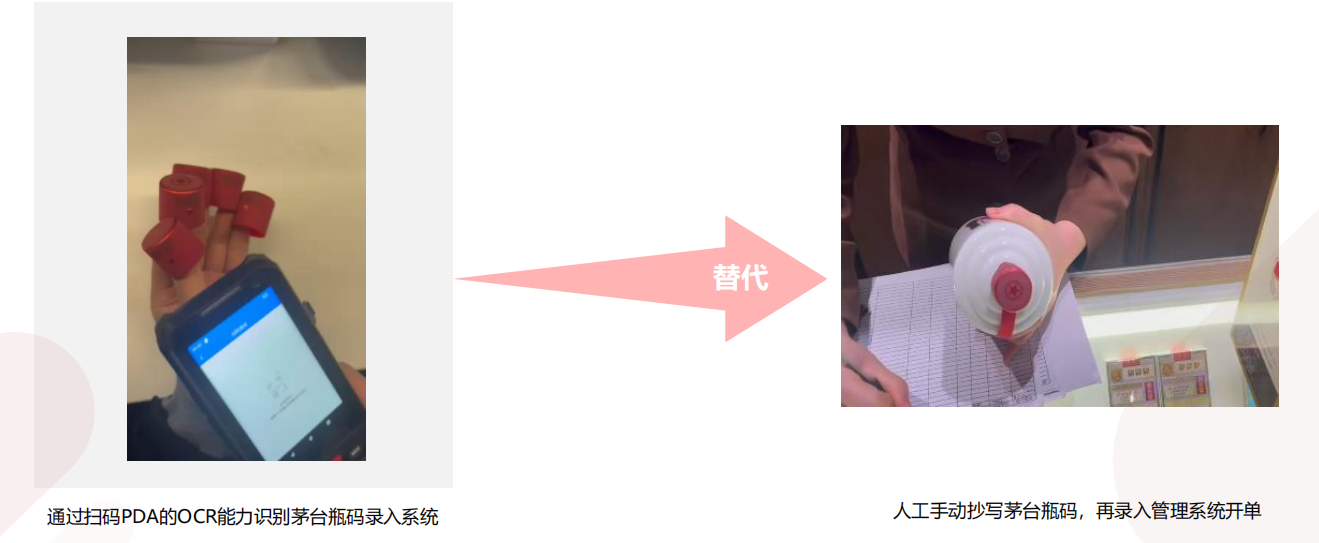 PDA實現(xiàn)茅臺酒瓶蓋的日期批次抄碼采集，應(yīng)用于酒水領(lǐng)域的經(jīng)銷批發(fā)物流管理和追溯.png